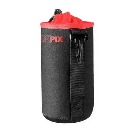 XPIX Xpix XPIX-PX-LPL-NM Neoprene Pouch Bag for DSLR Camera Lens - Large XPIX_PX-LPL_NM